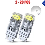 2-20X Auxito 3157 White Led Drl Turn Tail Signal Light Bulb Silver-body IP67 12V. Fixed Price $110.40.