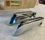 1970 Chevy Chevelle Rear Bumper Guards Nos T46. Fixed Price $185.00.