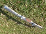 1963 Studebaker Lark Wagonaire Rear Bumper Bar With Mounting Brackets. Fixed Price $100.00.