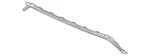 Genuine Honda Center Molding 71505-T5R-A50. Fixed Price $51.74.