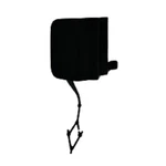 Capa Rear Tow Hook Cover Fits 21-26 Atlas Textured Black VW1129106C. Fixed Price $126.59.