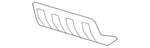 Genuine Volkswagen Heat Shield 5C6-825-715-A. Fixed Price $78.52.