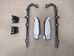 13-17 Lexus LS460 2014 Rear Bumper Support Mount Bracket Retainer Set Pcs :o. Fixed Price $124.00.