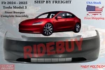 Fit 2024 2025 Tesla Model 3 Front Bumper Complete Assembly FBR-65. Fixed Price $549.08.