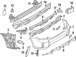 Genuine Bmw Corner Cover 51-12-8-085-891. Fixed Price $81.35.
