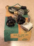 1964 Chevrolet Nova Chevy Ii Nos Gm Back Up Light Kit 985969. Fixed Price $75.00.