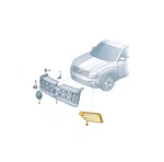New Volkswagen Atlas CA1 Front Right Grille 3CN853666BAV3 Original. Fixed Price $293.16.