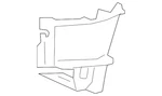 Genuine Audi Air Duct 4K0-121-764-B. Fixed Price $59.28.