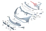 Mercedes-benz Eqs V297 Front Right Bumper Carrier A2978850704. Fixed Price $181.68.