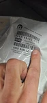 Genuine Mopar Bumper Bracket Sleeve Left 5109153AC. Fixed Price $11.00.