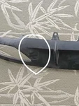 *new Lexus Gsf Rear Bumper Tow Hook Cover Fits Diffuser Driver Left Gs-f. Fixed Price $23.95.