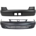 Front Rear Bumper Covers Set For 1998-2000 Toyota Corolla Ce Le. Fixed Price $352.93.