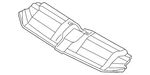 Genuine Audi 2012-2015 A6 Quattro S6 Cover Panel 4G0-807-081. Fixed Price $158.95.