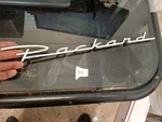 Vintage 1954 55 56 Packard Large 17" Emblem Script Oem 448715 ..caribbean. Fixed Price $54.99.