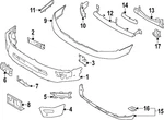 Genuine Nissan Bumper Cover Bracket 62220-9FV0D. Fixed Price $22.44.