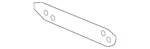 Genuine Nissan Bumper Cover Bracket 85220-3BA0A. Fixed Price $39.68.
