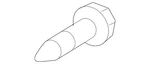 Genuine Subaru Grille Screw 904500031. Fixed Price $11.51.