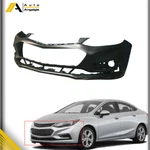 Front Bumper Cover For 2016-2018 Chevy Cruze W/o Park Assist Primered. Fixed Price $76.41.