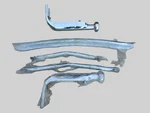 Vintage Nash Willy Front Grille Bumper Guard Chrome Accessory Nos. Fixed Price $379.99.