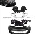 Front Bumper Cover/grille/shell/brackets For 2013-2021 Nissan NV200 620223LM0J. Fixed Price $399.99.