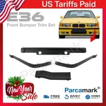 Bmw E36 M3 M-technic Front Bumper Trim Moulding Strip Set 1990-1999. Fixed Price $114.90.