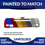New Painted 2004-2005 Toyota Sienna Unfolded Front Bumper Sensor Holes & W/cc. Fixed Price $339.98.
