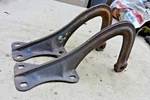 1937 Chevy Coupe Trunk Lid Hinges Original Gm Pair. Fixed Price $250.00.