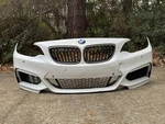 2014 - 2021 Bmw Series, M235I, M240I, Convertible Front Bumper Cover Oem White. Fixed Price $499.00.