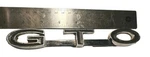 1960'S Gm Gto Pontiac Rear Trunk Lid Emblem With Black Center. Fixed Price $25.00.