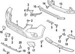 Genuine Subaru Tow Eye Cap 57731SJ500. Fixed Price $5.97.