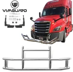 Front Deer Guard Bumper For Freightliner Cascadia 08-17 W/mounting Bracket Kit. Fixed Price $619.00.