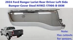 2024 Ford Ranger Lariat Rear Driver Left Side Bumper Cover Steel N1WZ17906B. Fixed Price $250.00.