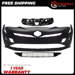 New Front Bumper Cover Fascia & Grille Assembly Kit For 2016-2018 Toyota Prius. Fixed Price $335.00.
