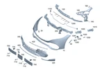 Genuine Mercedes-benz Basic Carrier Bumper 297-885-07-04. Fixed Price $121.92.