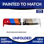 New Painted Capa Cert Rear Bumper Ends With Sensor Holes 2009-2014 Ford F-150. Fixed Price $462.99.
