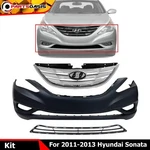 Grille Assy Kit Chrome Includes Bumper And For 11-13 Hyundai Sonata. Fixed Price $297.99.