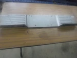 1958 Chevrolet Impala Rear License Plate Bumper Panel Part # 3741661. Fixed Price $130.00.