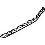 New Genuine Mercedes-benz Side Retainer 2048800730 Oem. Fixed Price $55.44.
