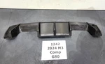 21-24 Oem Bmw G80 G82 M3 M4 Rear Bumper Performance Diffuser Carbon Fiber *. Fixed Price $1295.95.