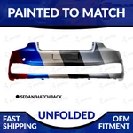 New Painted To Match Unfolded Front Bumper For 2006-2011 Hyundai Accent. Fixed Price $268.98.