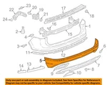 Vw Volkswagen Oem 2018 Tiguan Rear Bumper-lower Cover 5NN807521F9B9. Fixed Price $279.29.
