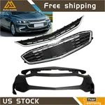 Front Bumper Cover&upper Lower Grille For Chevrolet Malibu 2016 2017 2018. Fixed Price $162.15.