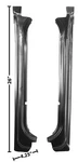 1970-74 Challenger Trunk Lid Weather Channel Pr. Fixed Price $133.75.