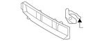 Genuine Ford Bumper Cover Spacer Panel RL3Z-17B968-CC. Fixed Price $119.16.