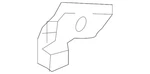Genuine Mitsubishi Side Retainer 6400F221. Fixed Price $20.13.