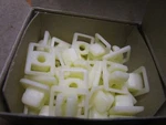 (50) #14 White Nylon Ford 380707-S License Plate Nut. Fixed Price $12.00.