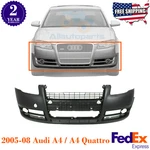 Front Bumper Cover Primed For 2005-2008 Audi A4 / 2007-2009 S4. Fixed Price $204.17.