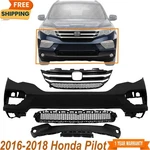 Front Bumper Cover Paintable & Grille Assembly Kit For 2016-2018 Honda Pilot. Fixed Price $513.82.