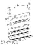 Genuine Mopar Bumper Cover Right 7KR70JXWAA. Fixed Price $62.75.