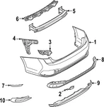 Genuine Volkswagen Diffuser 17A-807-568-C-9B9. Fixed Price $149.95.